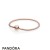 Pandora Jewelry Bracelets Classic Smooth Pandora Jewelry Rose Clasp Bracelet Official