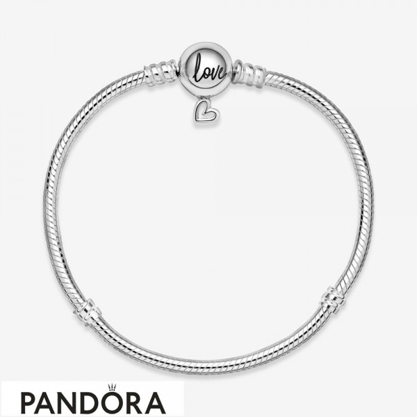 Pandora Jewelry Moments Heart Snake Mesh Bracelets Official