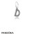 Pandora Jewelry Alphabet Symbols Charms Letter D Pendant Charm Clear Cz Official