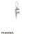 Pandora Jewelry Alphabet Symbols Charms Letter F Pendant Charm Clear Cz Official