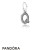 Pandora Jewelry Alphabet Symbols Charms Letter Q Pendant Charm Clear Cz Official