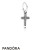Pandora Jewelry Alphabet Symbols Charms Symbol Of Faith Cross Pendant Charm Clear Cz Official