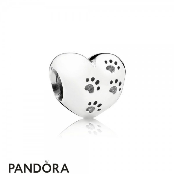 Pandora Jewelry Animals Pets Charms My Sweet Pet Paw Print Charm Official