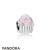 Pandora Jewelry Birthday Charms Sweet Cupcake Charm Light Pink Enamel Clear Cz Official