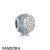 Women's Pandora Jewelry Blue Enchanted Pave Charm Official Official