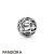 Women's Pandora Jewelry Charm Inscription I Love You Openwork Official
