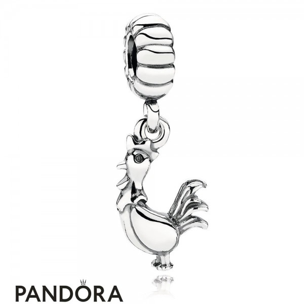 Women's Pandora Jewelry Chinese Zodiac Rooster Pendant Charm Official