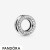 Women's Pandora Jewelry Circle Of Pave Clip Charm Official