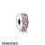 Pandora Jewelry Clips Charms Shining Elegance Clip Pink Cz Official