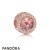 Pandora Jewelry Contemporary Charms Radiant Hearts Charm Pandora Jewelry Rose Blush Pink Crystal Official