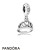 Pandora Jewelry Fairy Tale Charms Hearts Tiara Pendant Charm Clear Cz Official