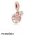 Pandora Jewelry Family Charms Family Heritage Pendant Charm Pandora Jewelry Rose Clear Cz Official