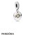 Pandora Jewelry Family Charms Heart Of Infinity Pendant Charm Clear Cz Official
