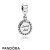 Pandora Jewelry Family Charms Loving Aunt Pendant Charm Clear Cz Official