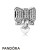 Pandora Jewelry Holidays Charms Christmas Heart Bow Charm Clear Cz Official