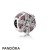 Pandora Jewelry Holidays Charms Christmas Shimmering Gift Charm Red Clear Cz Official