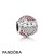 Pandora Jewelry Holidays Charms Christmas Sparkling Jolly Santa Charm Red Clear Cz Official