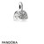 Pandora Jewelry Nature Charms Heart Of Winter Pendant Charm Clear Cz Official
