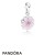 Pandora Jewelry Nature Charms Magnolia Bloom Charm Pale Cerise Enamel Pink Official