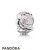 Pandora Jewelry Nature Charms Pink Enamel Rose Garden Clip Official