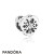 Pandora Jewelry Nature Charms Snowflake Heart Charm Clear Cz Official