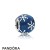 Pandora Jewelry Nature Charms Wintry Delight Charm Midnight Blue Enamel Official