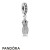 Pandora Jewelry Passions Charms Chic Glamour Dazzling Dress Pendant Charm Clear Cz Official