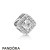Pandora Jewelry Passions Charms Chic Glamour Geometric Radiance Charm Clear Cz Official