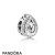 Pandora Jewelry Passions Charms Chic Glamour Radiant Teardrop Charm Clear Cz Official