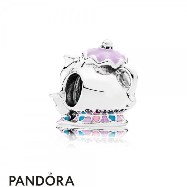 Pandora Jewelry Pendant Charms Disney Mrs Potts Chip Charm Mixed Enamel Official