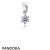 Pandora Jewelry Pendant Charms Forget Me Not Pendant Charm Purple Clear Cz Official
