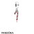 Pandora Jewelry Pendant Charms Sparkling Candy Cane Pendant Charm Berry Red Enamel Clear Cz Official