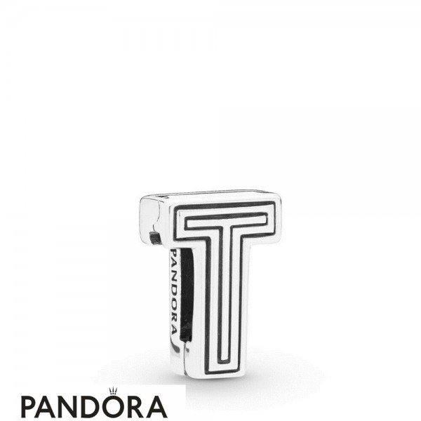 Pandora Jewelry Reflexions Letter T Charm Official