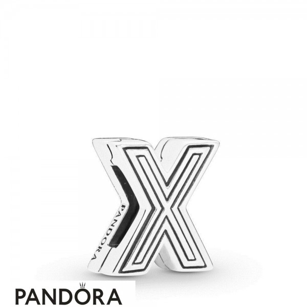 Pandora Jewelry Reflexions Letter X Charm Official