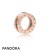 Pandora Jewelry Rose Reflexions Logo Clip Charm Official
