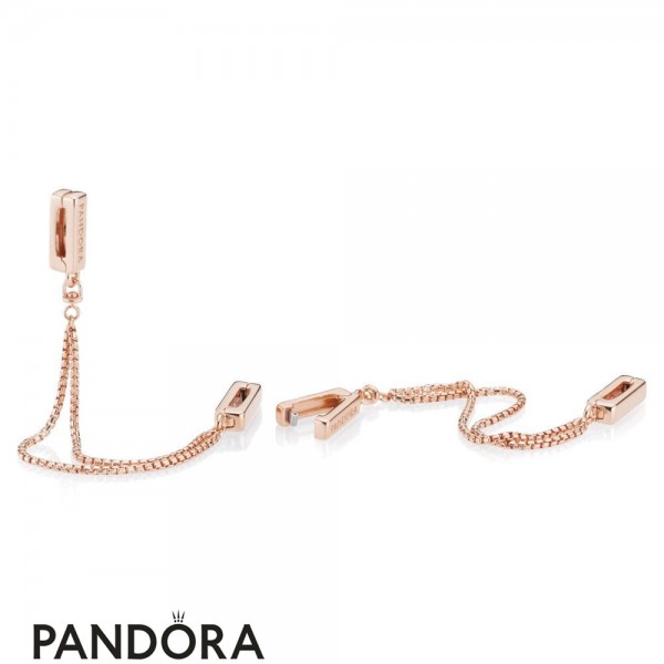 Pandora Jewelry Rose Reflexions Safety Chain Official