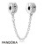 Pandora Jewelry Safety Chains Pandora Jewelry 925 Silver Safety Chain Logo Official