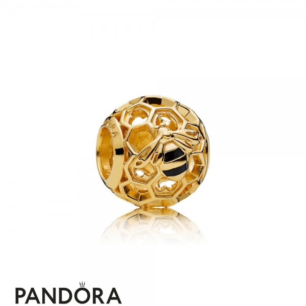 Pandora Jewelry Shine Honeybee Charm Official