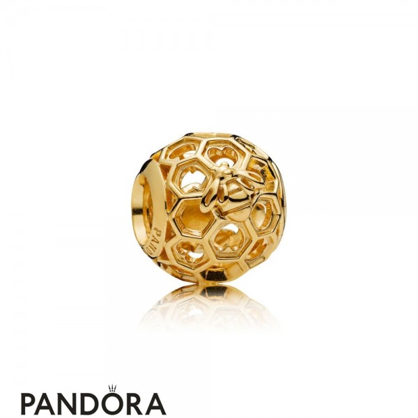 Pandora Jewelry Shine Honeybee Charm Official