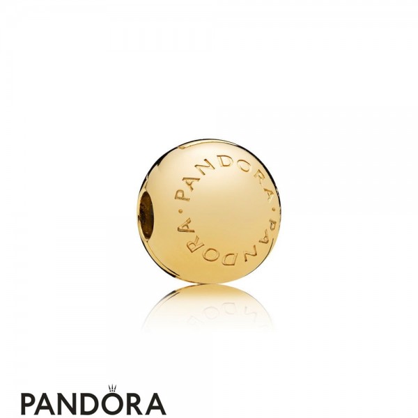 Pandora Jewelry Shine Logo Clip Charm Official