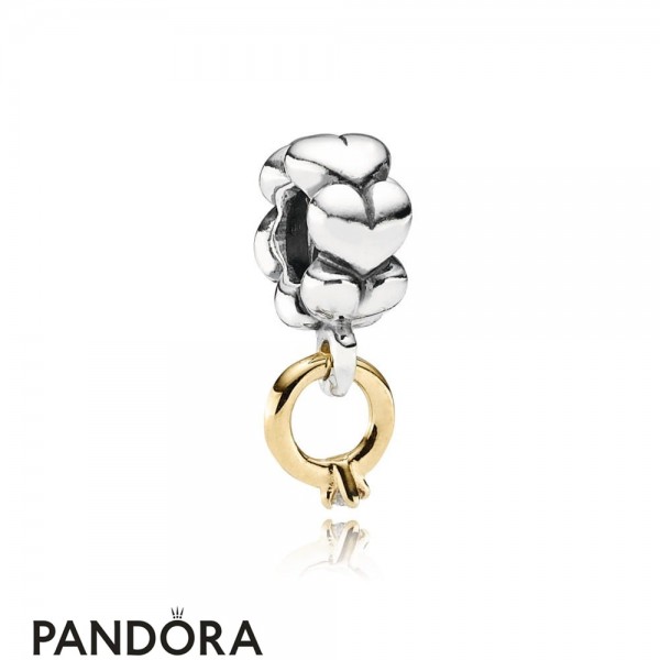 Women's Pandora Jewelry Solitaire Ring Silver Dangle With 14K Diamond Official
