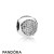 Pandora Jewelry Sparkling Paves Charms Dazzling Droplet Charm Clear Cz Official