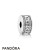 Pandora Jewelry Sparkling Paves Charms Pandora Jewelry Logo Clear Cz Official