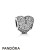 Pandora Jewelry Sparkling Paves Charms Pave Heart Charm Clear Cz Official