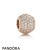 Pandora Jewelry Sparkling Paves Charms Pave Lights Pandora Jewelry Rose Clear Cz Official