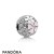 Pandora Jewelry Sparkling Paves Charms Poetic Blooms Mixed Enamels Clear Cz Official