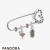 Women's Pandora Jewelry Symbols Of Summer Brooch & Charms Set Official