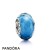 Pandora Jewelry Touch Of Color Charms Fascinating Aqua Charm Murano Glass Official