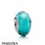 Pandora Jewelry Touch Of Color Charms Fascinating Teal Charm Murano Glass Official