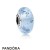 Pandora Jewelry Touch Of Color Charms Ice Drops Murano Glass Charm Blue Cz Official
